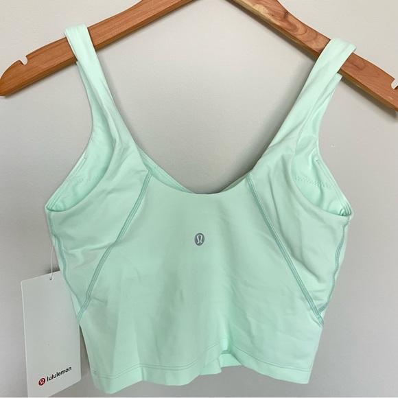 NWT Lululemon Align Tank Top Color Mint Moment Size 0 - Picture 2 of 8
